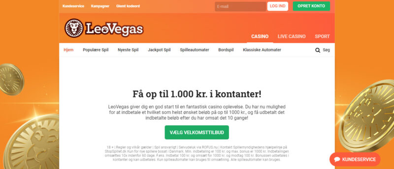 LeoVegas, bettingsider.tv