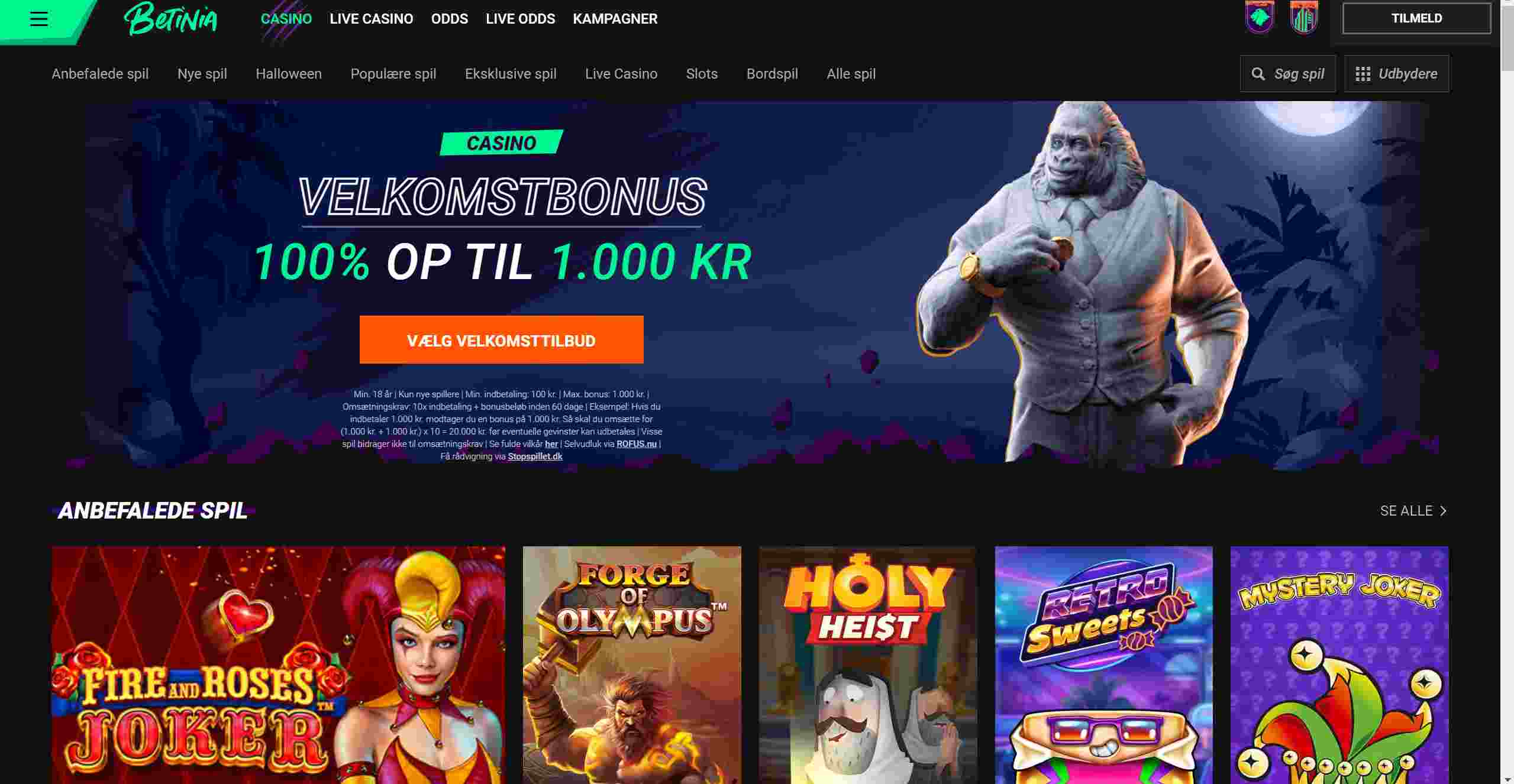 betinia casino bettingsider