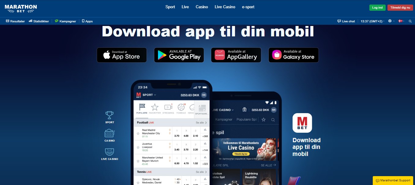 Marathonbet Mobile App, bettingsider.tv