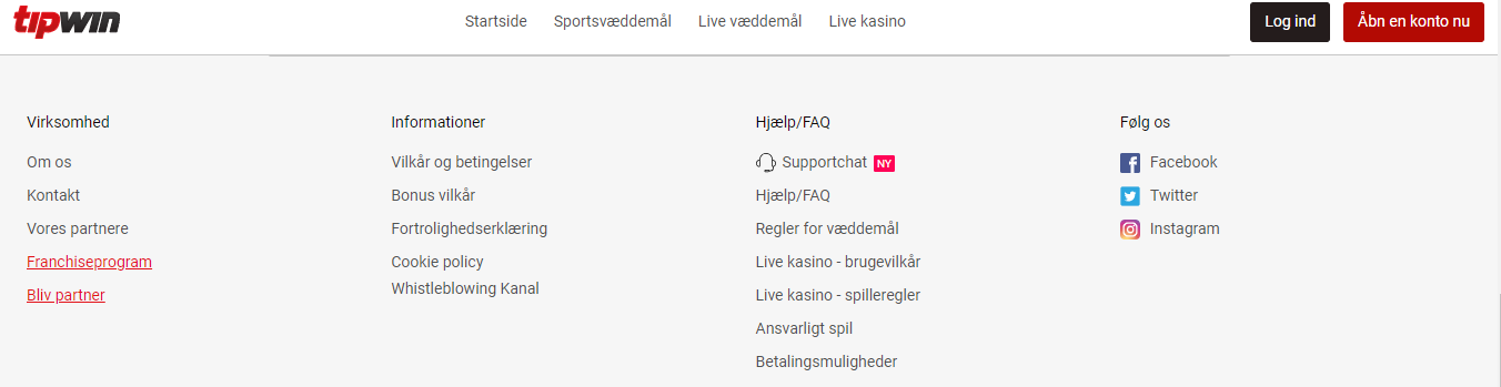 TipWin Customer support, bettingsider.tv